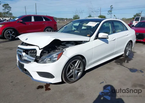 2015 Mercedes-Benz E 350 4Matic z USA, uszkodzony, nr VIN WDDHF8JB0FB101753